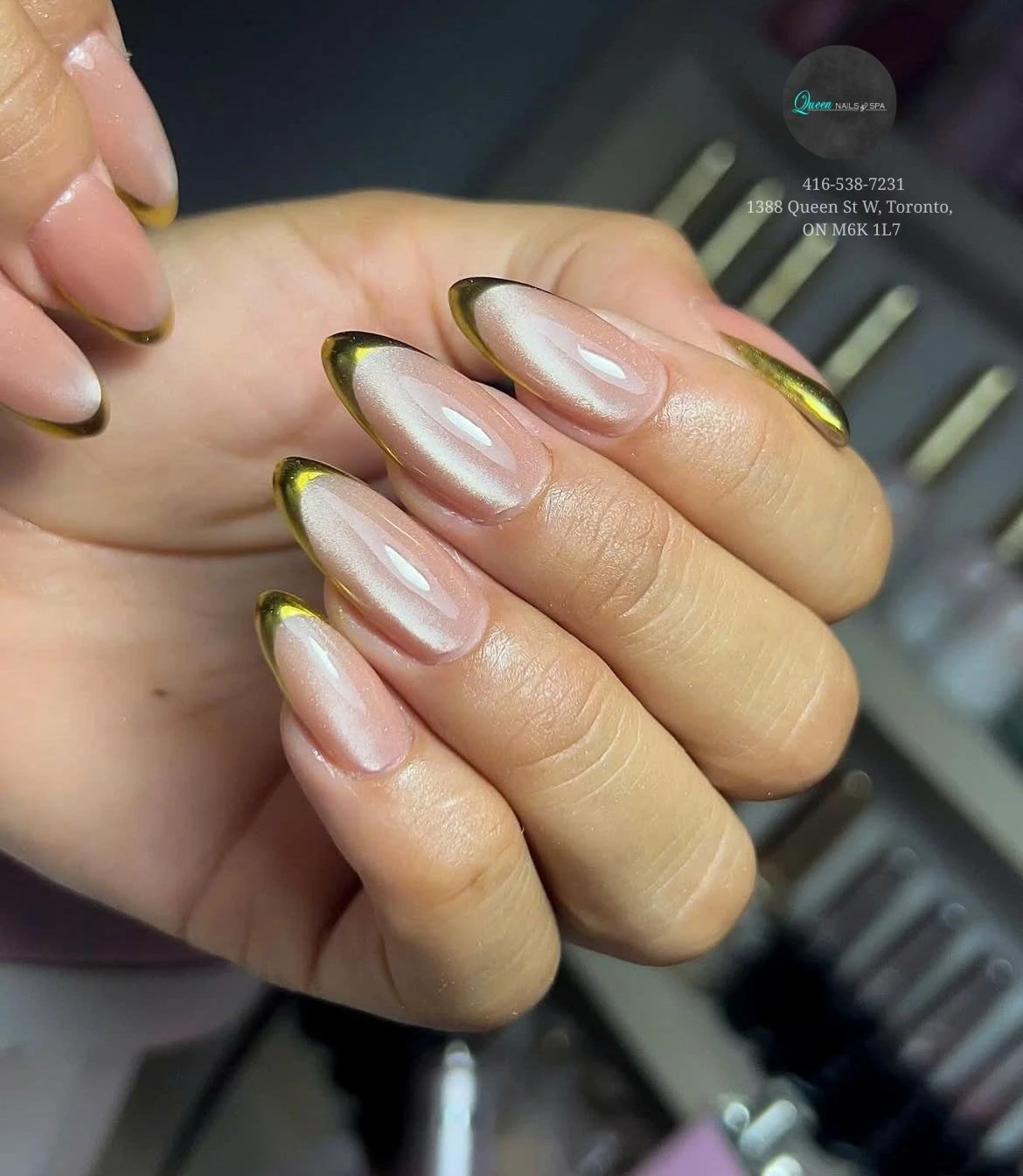 Glazed gold French